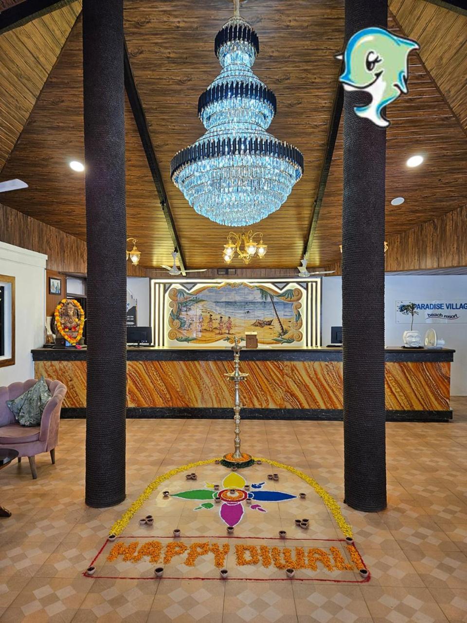 Paradise Village Beach Resort Calangute Exterior photo